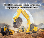 İş Makinası - KOMATSU’NUN MAKİNA ÖMRÜNÜ UZATAN SERVİS KAMPANYALARI YIL SONUNA KADAR UZATILDI Forum Makina